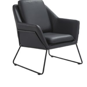 OHNO Furniture Vancouver - Luxury PU Leather Dining Chair - Black
